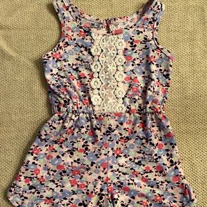 Two floral Rompers in a bundle - size 18 months